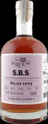 Bouteille de spiritueux : Belize de la marque S.B.S
