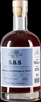 Bouteille de spiritueux : Dominican Republic de la marque S.B.S