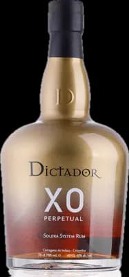 Bouteille de spiritueux : XO Perpetual de la marque Dictador