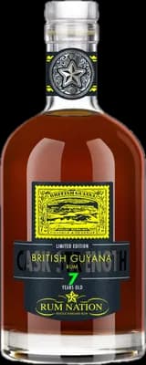 Bouteille de spiritueux : British Guyana 7 Years Old 2020 de la marque Rum Nation