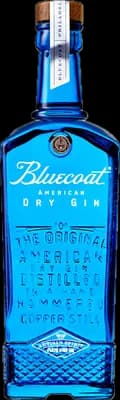 Bouteille de spiritueux : American Dry Gin de la marque Bluecoat
