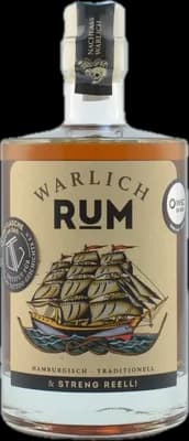 Bouteille de spiritueux : Rum de la marque Warlich