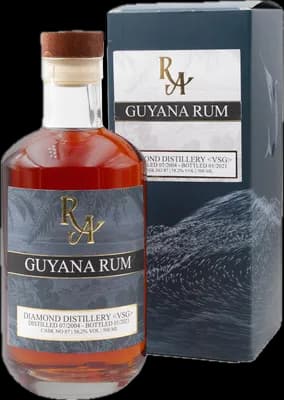 Bouteille de spiritueux : Guyana Rum de la marque Diamond