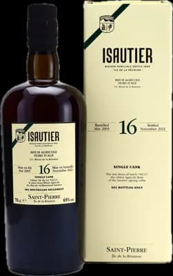 Bouteille de spiritueux : Agricole Hors d’Age 16 ans 2005 de la marque Isautier