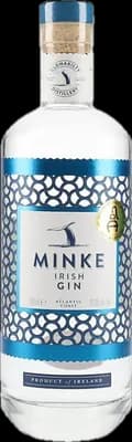 Bouteille de spiritueux : Irish Gin de la marque Minke 