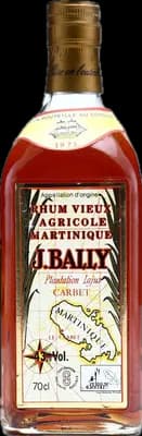 Bouteille de spiritueux : Plantation Lajus du Carbet de la marque J. Bally