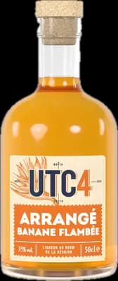Bouteille de spiritueux : Arrangé Banane Flambée 35° de la marque UTC4