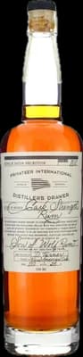 Bouteille de spiritueux : Distiller's Drawer #101 Cask Strength Son of Wolf Rum de la marque Privateer Rum Distillery