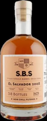 Bouteille de spiritueux : El Salvador de la marque S.B.S