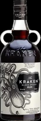 Bouteille de spiritueux : Black Spiced Rum 47° de la marque Kraken