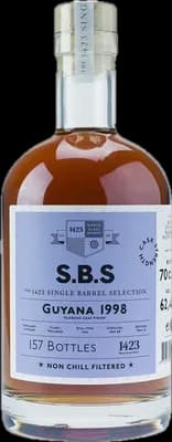 Bouteille de spiritueux : Guyana de la marque S.B.S
