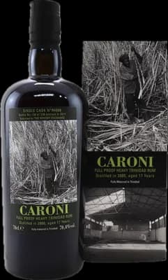 Bouteille de spiritueux : Heavy Trinidad Rum (TWE) de la marque Caroni