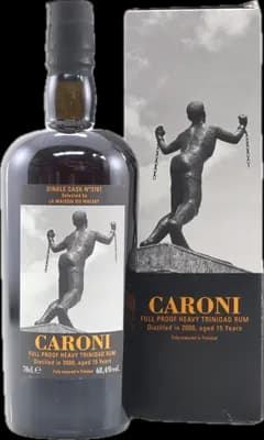 Bouteille de spiritueux : Heavy Trinidad Rum (LMDW) de la marque Caroni