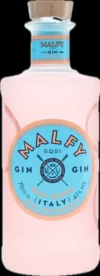 Bouteille de spiritueux : Rosa Gin de la marque Malfy