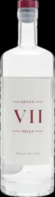 Bouteille de spiritueux : Italian Dry Gin de la marque Seven Hills