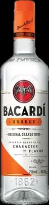Bouteille de spiritueux : Orange de la marque Bacardi