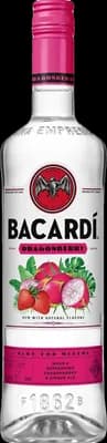 Bouteille de spiritueux : Dragonberry de la marque Bacardi