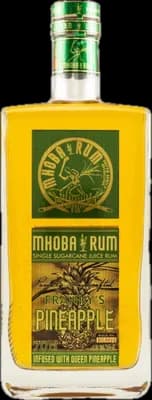 Bouteille de spiritueux : Franky's Pineapple de la marque Mhoba