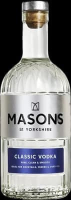 Bouteille de spiritueux : Classic Vodka de la marque Masons Of Yorkshire