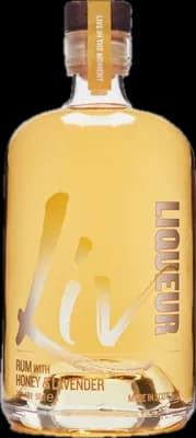 Bouteille de spiritueux : Honey & Lavender Rum Liqueur de la marque Liv