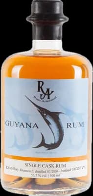 Bouteille de spiritueux : Guyana Rum de la marque Diamond