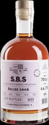 Bouteille de spiritueux : Belize de la marque S.B.S