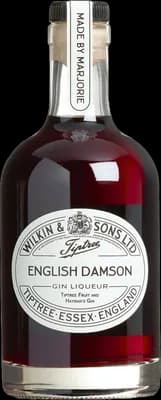 Bouteille de spiritueux : English Damson Gin Liqueur de la marque Tiptree