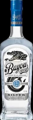 Bouteille de spiritueux : Silver Rum de la marque Bayou