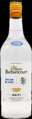 Bouteille de spiritueux : Rhum Blanc 40° de la marque Barbancourt