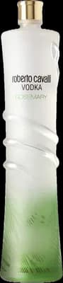 Bouteille de spiritueux : Vodka Rosemary de la marque Roberto Cavalli