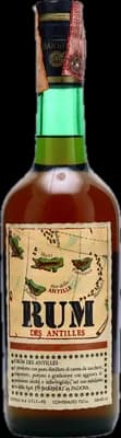 Bouteille de spiritueux : Rum des Antilles de la marque Barbieri
