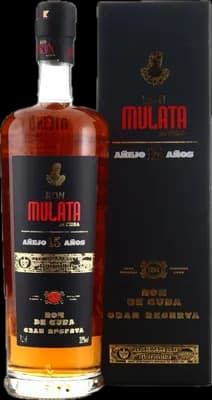 Bouteille de spiritueux : Añejo 15 Años de la marque Mulata