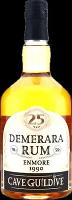 Bouteille de spiritueux : Demerara Rum de la marque Cave Guildive