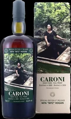 Bouteille de spiritueux : 3rd Employees Nita „Nitz“ Hogan de la marque Caroni