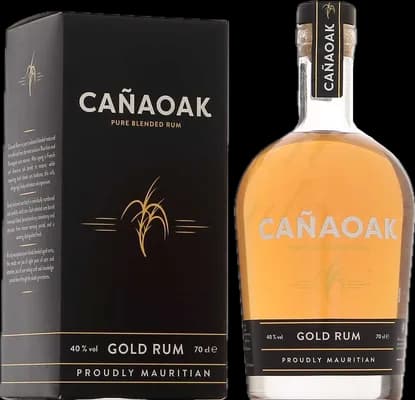Bouteille de spiritueux : Cañaoak Pure Blended Gold Rum de la marque Herman Jansen