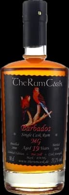 Bouteille de spiritueux : Barbados Single Cask Pot Still de la marque The Rum Cask
