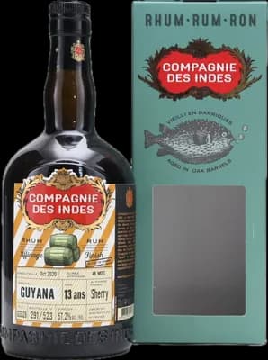 Bouteille de spiritueux : Guyana Sherry Cask de la marque Diamond