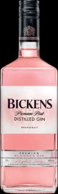 Bouteille de spiritueux : Pink Distilled Gin de la marque Bickens