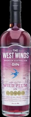 Bouteille de spiritueux : Wild Plum Gin de la marque The West Winds
