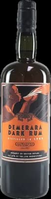 Bouteille de spiritueux : Demerara Dark Rum de la marque Samaroli