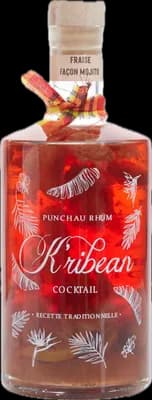 Bouteille de spiritueux : Fraise façon Mojito de la marque K’ribean Cocktail