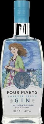 Bouteille de spiritueux : Forever Fresh Gin de la marque Four Marys