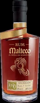 Bouteille de spiritueux : Selección 1990 de la marque Malteco