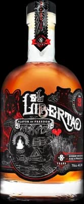 Bouteille de spiritueux : Flavor of Freedom 8 Years de la marque El Libertad