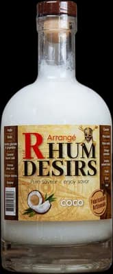 Bouteille de spiritueux : Coco de la marque Rhum Désirs