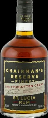Bouteille de spiritueux : Chairman’s Reserve The Forgotten Casks de la marque Saint Lucia Distillers