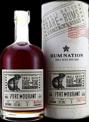 Bouteille de spiritueux : Small Batch Rare Rums de la marque Rum Nation
