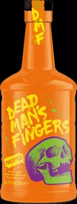 Bouteille de spiritueux : Pineapple Rum de la marque Dead Man’s Fingers