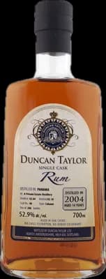 Bouteille de spiritueux : Single Cask Rum 2004 Aged 14 Years (A Private Estate Distillery) de la marque Duncan Taylor