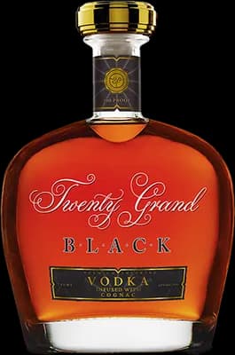Bouteille de spiritueux : Black de la marque Twenty Grand